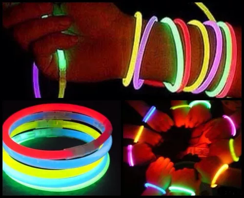 Pulseras Luminosas Neon Quimicas - X 500