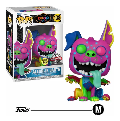Funko Pop Disney Coco Alebrije Dante 1086 Exclusive Glow