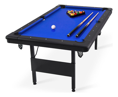 Mesa De Billar Plegable Portatil De 6 Pies Colores