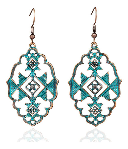 T Ztoss Aretes Gota Geometricos Bohemios Aretes Lagrima Huec