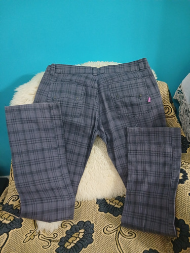 Pantalón Cuadrilla Vintage Talle 38 (Usado)