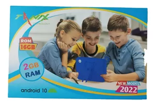 Tablet Infantil Kids Color Ram 2gb Rom 16gb Camara Android