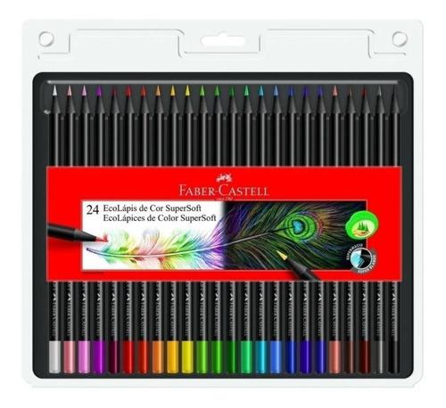 Lápices Faber-castell Supersoft X 24 Mp Adrogue