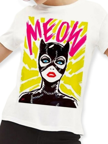 Playera Premium Gatubela Meow 