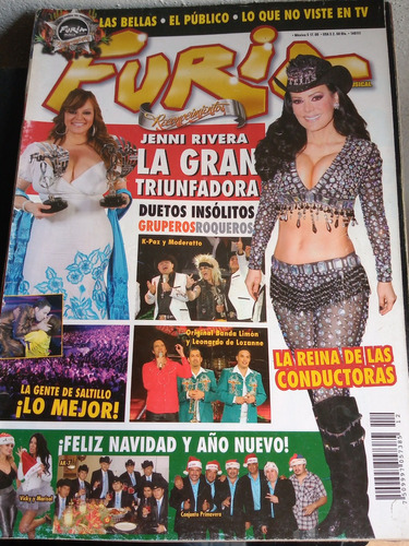 Maribel Guardia En Revista Furia Musical Jenni Rivera 2010