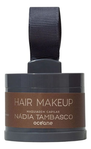  Océane By Nádia Tambasco Hair Makeup - Make Capilar Castanho Tom 4 Castanho