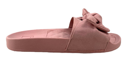 Imagem 2 de 7 de Sandália Chinelo Feminino Slide Moleca Laço