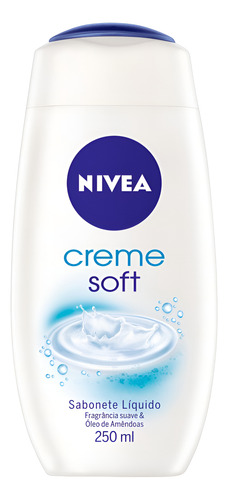 Nivea Sabonete Líquido Corporal Creme Soft 250ml Nivea