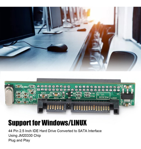 Adaptador Ide A Sata, Disco Duro Ide Para Portátil De 2,5 Pu