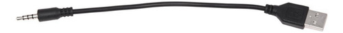 Ta Cable Cargador Usb 2.0 Macho, Conector De Audio Auxiliar
