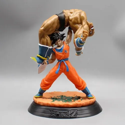 Figura Goku Vs Nappa - Dragon Ball Z Anime Coleccion Vegeta