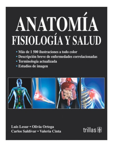 Libro Anatomía Fisiología Y Salud Editorial Trillas