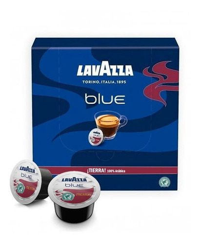 Capsulas De Cafe Lavazza Blue Espresso Tierra 8 Gr. X100