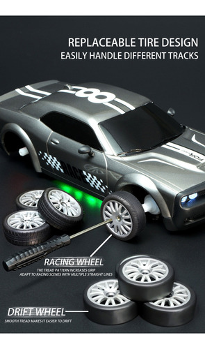 * 2.4g 4wd Derrape A Alta Velocidad Hellcat A Escala Real