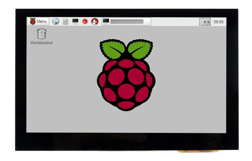 Display Tela Lcd 4.3 Pol Dsi Touch Ips Para Raspberry Pi