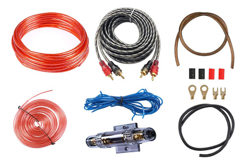 Car Audio De Cableado Amplificador Cables De Altavoz Sistema