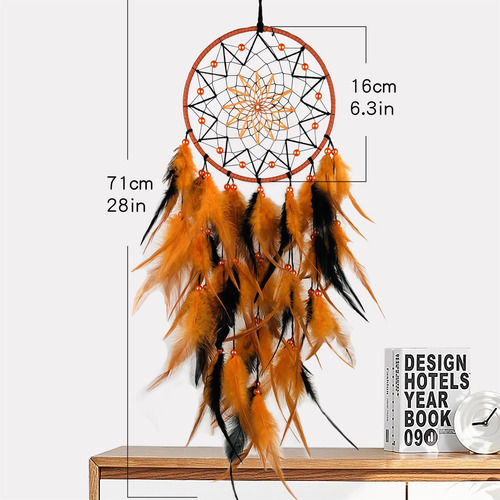 Lindo Colgante De Atrapasueños De Plumas