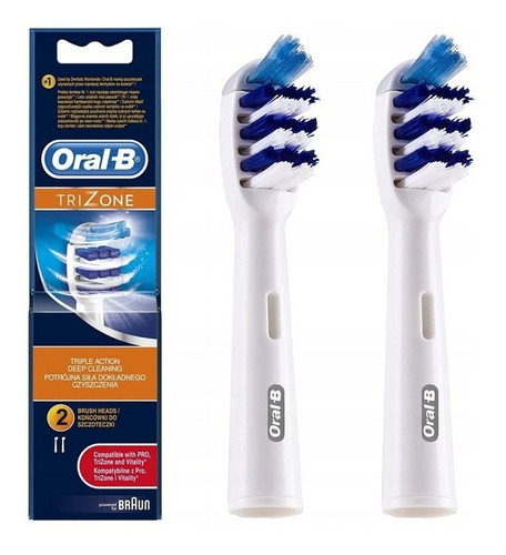 Repuesto Cabezal Cepillo Eléctrico Oral-b Trizone