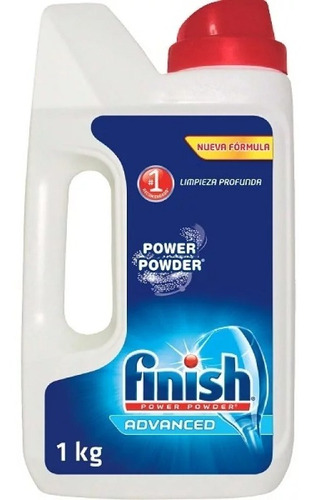 Finish Detergente Lavavajillas En Polvo X 1 Kg