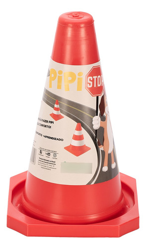 Cone Xixi De Plástico Pipi Stop Sanitario Para Caes Pet