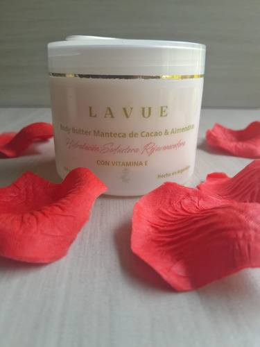 Manteca Corporal De Manteca De Cacao Y Aceite De Almendras Aceite Esencial De Rosas