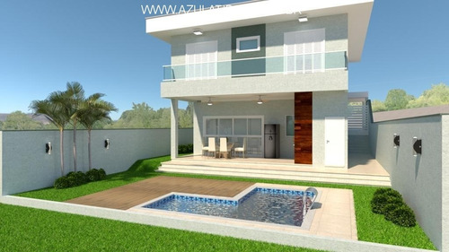 Imagem 4 de 6 de Projeto Moderno, Sobrado Novo Em Condominio, Terras De Atibaia Portaria, - Ca01543 - 70055207