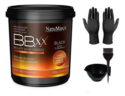 Bbxx Beauty Balm Xtended Black Natumaxx 1kg -- Frete Gratis