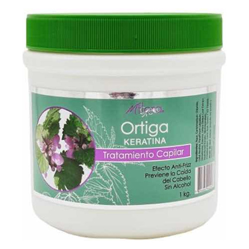 Crema Tratamiento Capilar Keratina Ortiga Mflora 1 Kg