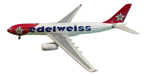 1:400 Airbus A330-200 Edelweiss Avión Metal Phoenix Gemini