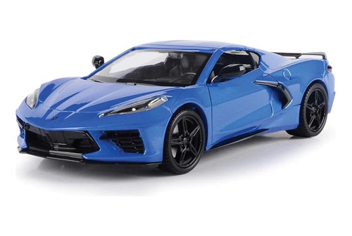 Corvette C8 Stingray Azul Metálico Timeless Legends 24 Model