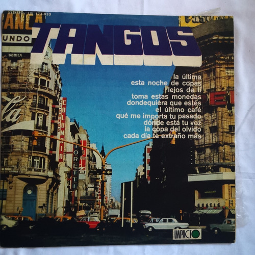 Angel Cardenas Luis Correa Raul Garces Tangos Vinilo / Kktus