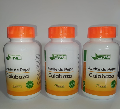 Aceite De Pepa De Calabaza 3 X 60 C. Próstata, Vista, 180 C.