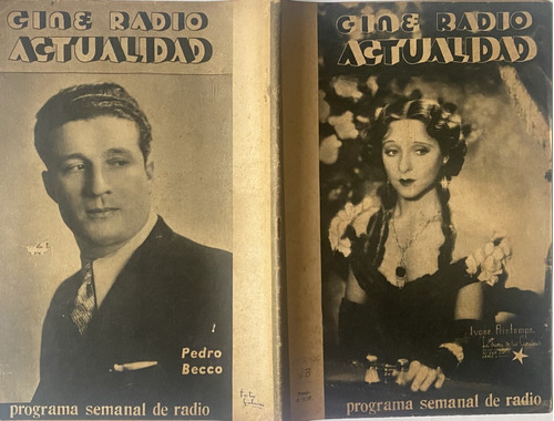 Cine Radio Actualidad Noviembre 1936 N°23 Hermanos Marx Cra1