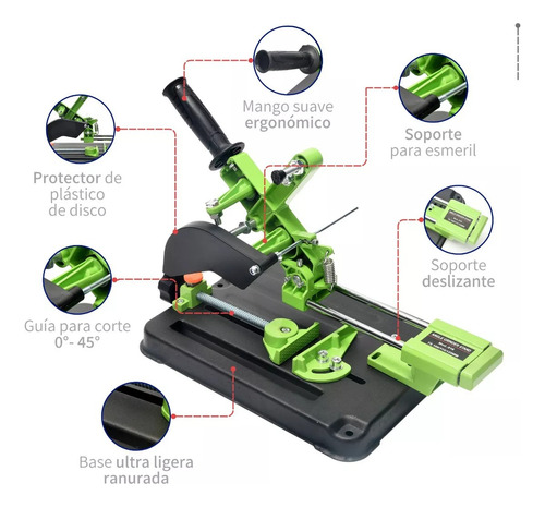Soporte Profesional Para Amoladora Angular Apto Para 100-125 9116 Benzhijia
