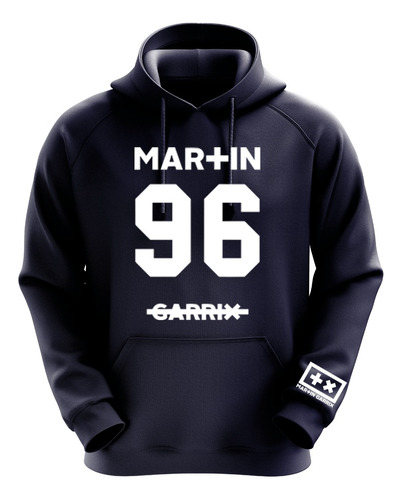 Polerón Azul Marino Martin Garrix Diseño 3