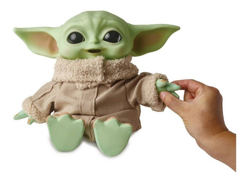 Muñeco Baby Yoda Peluche Star Wars Con Sonidos Mattel Origin