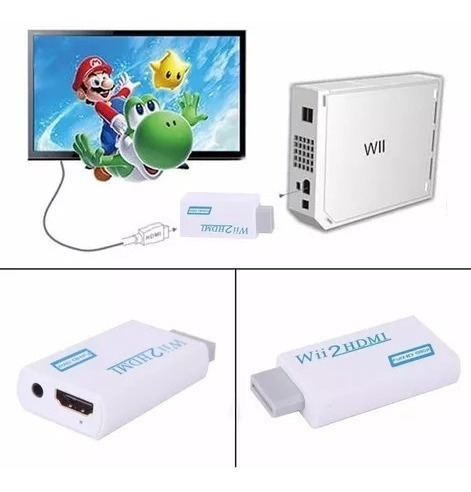 Adaptador Nintendo Wii A Hdmi Y Audio 3.5mm (sm-c7842wii)