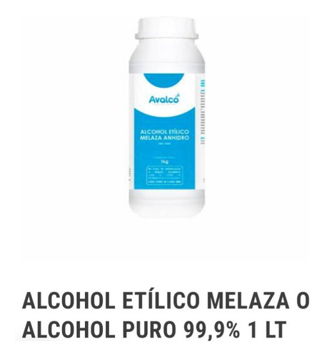 Alcohol Etlico 99° Pack 3 Litros