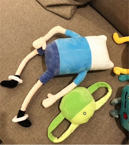 Muñeco De Peluche Adventure Time Finn Jake Penguin, 3 Piezas