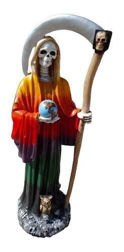 Santa Muerte, Siete Potencias. 90cmFigura