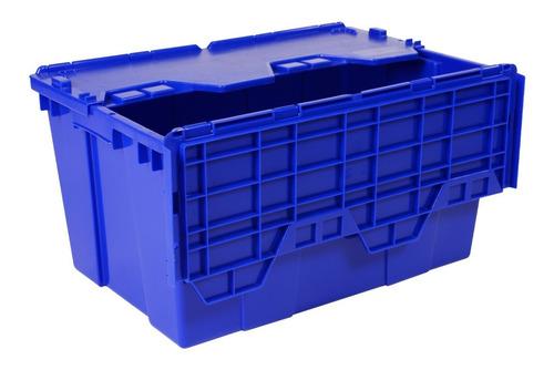 Caja Bisagras 60-32 Con Tapa Azul