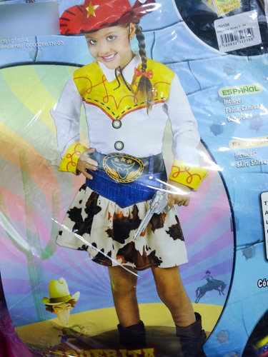 Disfraz Vaquerita Jessy De Toy Story Talla 4 Y 6