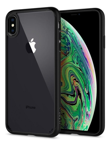 Capa Spigen iPhone XS Max Ultra Hybrid Crystal Matte Black