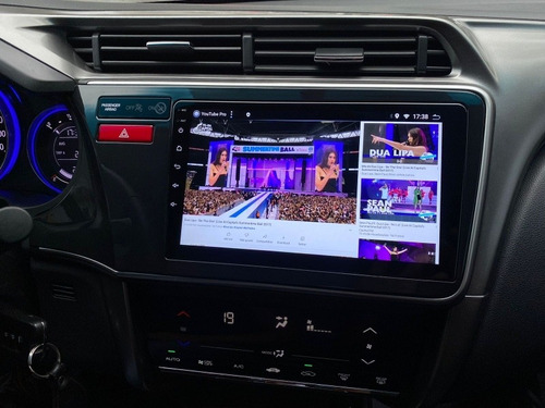 Central Multimidia 9' Honda City Android + Carplay