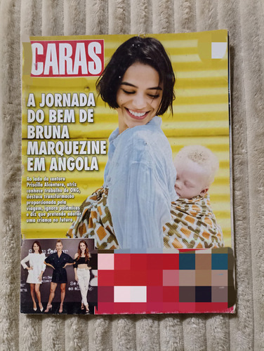 Revista Caras C/ Bruna,priscila,ximenes,possí,winderson,rain (Usado)