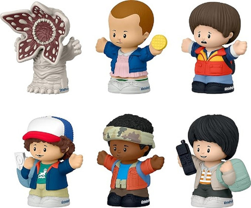 Little People Set Stranger Things Castillo Byers (htp36) Milticolor