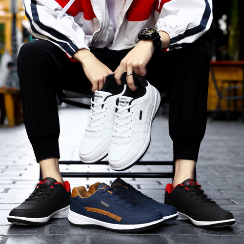 Zapatos Casuales Con Cordones Para Hombre Para Caminar Y Correr