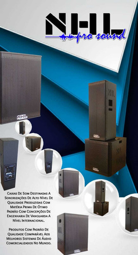 Caixa Ativa Line Array Estereo 6 Caixas Pa Amplificado 7200w