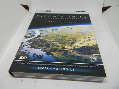 Dvd - Planeta Terra - A Serie Completa - 4 Dvd - Box (Usado)