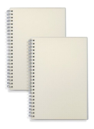 Cuaderno Libreta De Puntos 70 Hojas Skin Dots Lettering